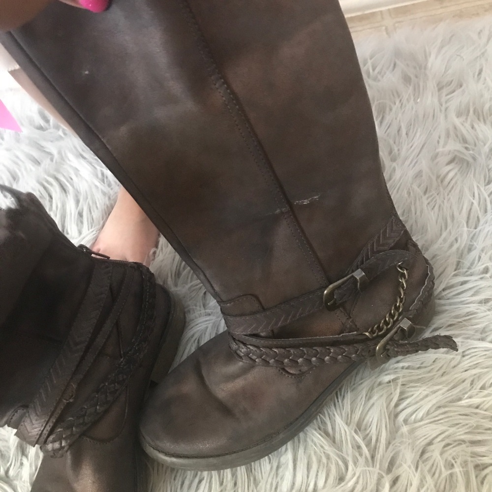 Knee high boots